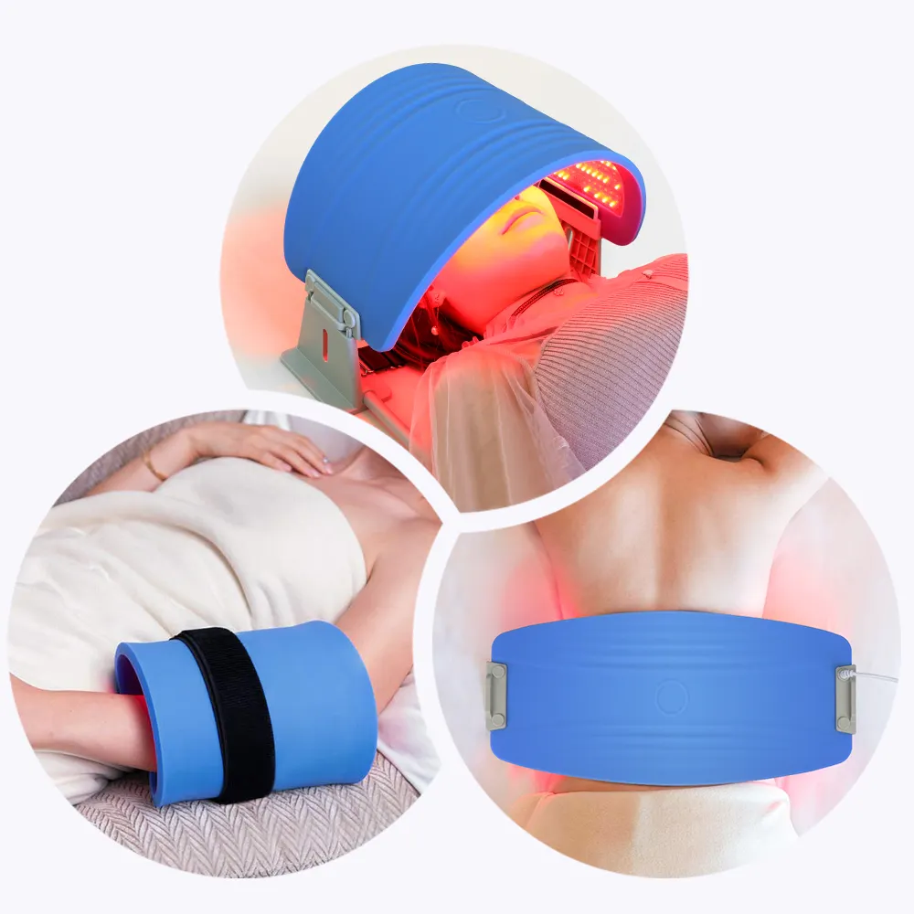 Lescolton-máquina de terapia de luz fotodinámica para cuidado Facial, equipo de Spa para rejuvenecimiento de la piel, 573 lámparas, PDT