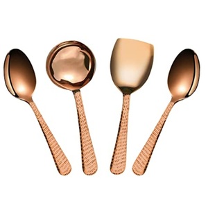 Accueil Hôtel Restaurant Vaisselle Traiteur Couverts De Service Ensemble De Couverts Design Élégant Ensemble De Couverts En Acier Inoxydable - Product Image 1