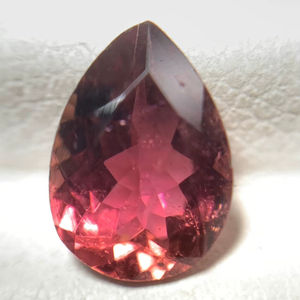Turmalina Rosa, Corte Pera, Facetada, Turmalina Rosa Suelta, Corte Pera. - Product Image 1