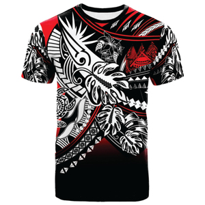 T-shirt Streetwear vintage pour hommes OEM 100% coton lourd 220GSM demi-manches surdimensionnées avec motif solide et impression personnalisée - Product Image 2