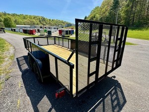 Semirremolque Multifuncional para Paisajismo ATV-TTC03A, Equipo de Carga Pesada para Cosecha Agrícola, Tamaño 7x18, Carga Útil Máxima - Product Image 2