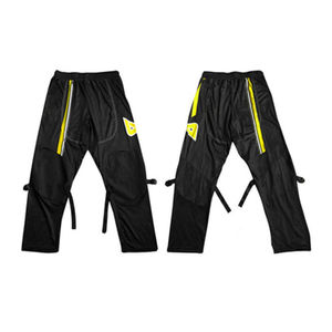 Pantalon de compression de hockey sur glace personnalisé avec maille résistante aux coupures, tissu 100% polyester respirant à séchage rapide - Product Image 1