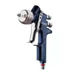 Pistolet de pulvérisation HVLP sans coupelle DeVilibiiss 703893 pour base de peinture, avec buse de 1,3 et 1,4 mm, pulvérisateur de peinture sans air HVLP sans coupelle - Product Image 3