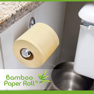 Papel Higiénico de Bambú al por Mayor de Fábrica Profesional, Rollos de Papel Higiénico Resistentes de <span class=keywords><strong>4</strong></span> Capas para Uso Doméstico, Listos para Enviar - Product Image 4