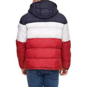 Doudoune matelassée à col montant pour homme, vêtement d'hiver personnalisé, Service OEM, imprimé 3D, 2023 - Product Image 5