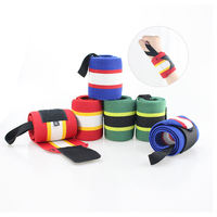 Meilleures ventes : Crochets de musculation robustes à double boucle de maintien au pouce, personnalisables avec logo, pour le fitness et la gym, pour adultes, en polyester, pour cet été