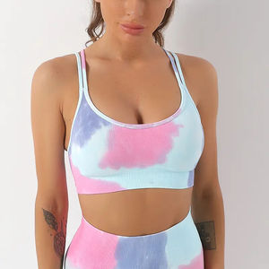 Terzo-Soutien-gorge de sport sexy personnalisé pour femmes, séchage rapide, yoga, fitness, haute élasticité, grande taille, vente en gros, 2024 - Product Image 4