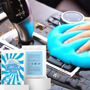 Gel nettoyant réutilisable pour l'intérieur de la voiture, le clavier et l'électronique, outil de dépoussiérage - Product Image 4
