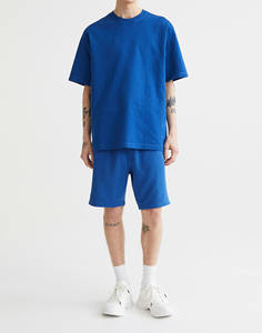 Pantalones Cortos Deportivos Ligeros de Verano para Hombre, Pantalones Cortos Cargo Casuales de Felpa, Cintura Elástica Alta y Cómoda, Estampado Animal, Cierre con Cordón - Product Image 1