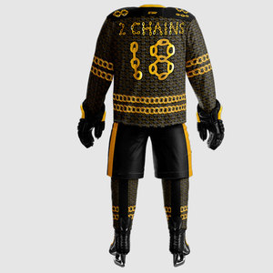 Equipo de hockey sobre hielo para adultos suave y cómodo de alta calidad, uniformes OEM de gran venta - Product Image 4