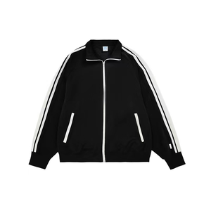 ชุดวอร์มลำลองมีฮู้ดน้ำหนักเบาสำหรับผู้ชาย เหมาะสำหรับวิ่ง ระบายอากาศ แห้งเร็ว มีกระเป๋าข้างแบบกำหนดเองได้ ความยาวเต็มตัว - Product Image 3