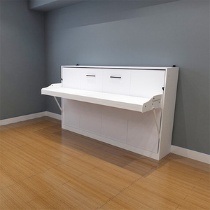 Cama Plegable Lateral Universal MS2015 FSH, Cama Individual de 120 cm X 200 cm, Mecanismo de Cama Horizontal Empotrada en la Pared, Estructura de Madera, Hazlo Tú Mismo - Product Image 2