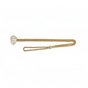Bracelet en diamant de culture, taille poire, design inspiré de la foi - Product Image 3