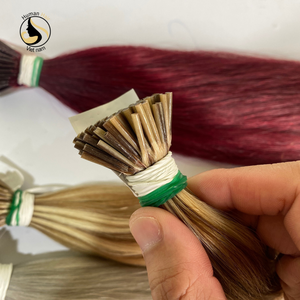 Extensión de cabello humano brasileño, grado 100%, 12a, 8-32 pulgadas, resaltado, ombré, cutícula virgen, línea I Tip, cabello humano - Product Image 4