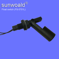 Capteur de niveau de commutateur de flotteur magnétique horizontal de Sunwoald PP pour le réservoir d'eau