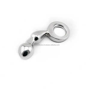 ที่มีคุณภาพสูงก้นเสียบก้นสแตนเลสบริสุทธิ์ Dildo ของเล่นทางเพศ Bdsm เล่น