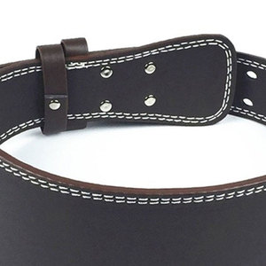 Top Selling Premium Quality Leather Weightlifting <b>Belt</b> Gym Fitness Workout Weightlifting <b>Belt</b> For Online Sale - Product Image 4