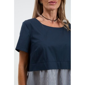 Made in Italy Primavera Verano Pantalón regular de algodón para mujer Diferentes colores disponibles - Product Image 2