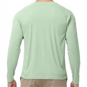 2026 Trendy Long Sleeve <b>MMA</b> <b>Rash</b> <b>Guard</b> Customized for Men Spandex/Polyester Anti-Bacterial UPF50 Breathable Quick Dry RashGuards - Product Image 2