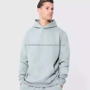 Survêtement décontracté pour homme, coupe ample, avec capuche, jogging, épaules tombantes, respirant, en molleton, logo imprimé, survêtement décontracté pour homme, coupe ample - Product Image 5