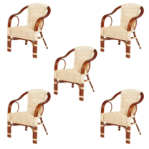 Fauteuil Selangor de Type vente chaude pour la maison meubles de jardin salon fabriqués à la main en rotin naturel berçant salle à manger/chaises longues - Product Image 1