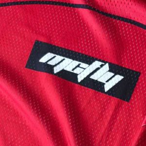 Maillot d'entraînement de football rouge en maille légère pour hommes, uniforme de sport personnalisé, fabricant OEM - Product Image 5