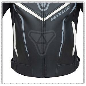 Chaquetas de Motocicleta de Cuero de Calidad Profesional en Venta, Nuevo Estilo, Chaqueta de Motocicleta de Cuero Genuino Transpirable - Product Image 5
