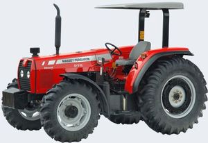 Tractor de Ruedas Massey Ferguson MF 375 de 75 CV en Venta, Opciones 4x4 y 2x2, Motor Automático de Larga Vida Útil, Bomba, Caja de Cambios, Cojinete de Motor - Product Image 4