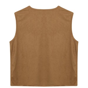 Mens Vintage Short Waistcoat Open Front Loose Leather Tank Top Western <b>Cowboy</b> <b>Vest</b> Coat Waterproof Windproof Winter - Product Image 5