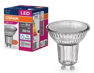 Lámpara LED Value GU10 3.6W 6500K 350Lm 36 (Osram 4058075817715) - Product Image 1
