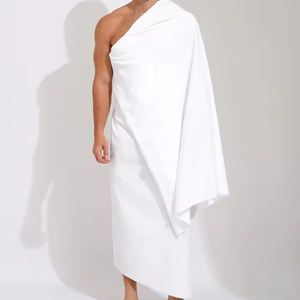 Breathable Quick Dry Ihram for <b>Men</b> Best Selling Soft Cotton Ihram for Hajj and Umrah OEM Service - Product Image 2