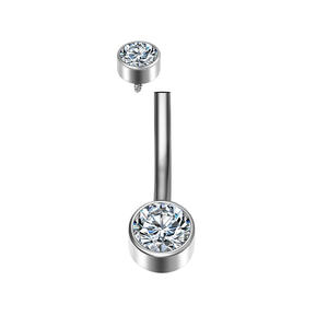 Duurzame Astm F136 Titanium Pvd Plated Punk Stijl <span class=keywords><strong>Piercing</strong></span> Voor Buikvorm Dagelijks Gebruik Langdurig Gebruik Bruiloft Navel <span class=keywords><strong>Piercing</strong></span> - Product Image 3
