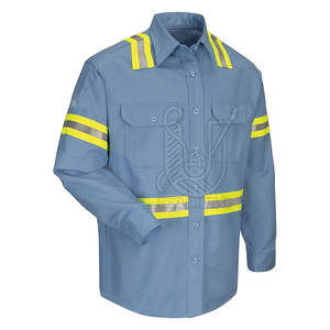 Chemise de sécurité haute visibilité de qualité supérieure, vêtements de travail réfléchissants, chemise légère et respirante, taille personnalisée, chemise haute visibilité - Product Image 2