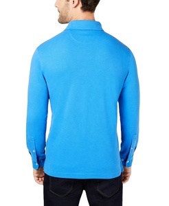 Polo homme 100 % coton à manches longues avec logo personnalisé OEM, motif uni, chemise vierge – FABRIQUÉ PAR HAIDIIII SPORTS 2026 - Product Image 2
