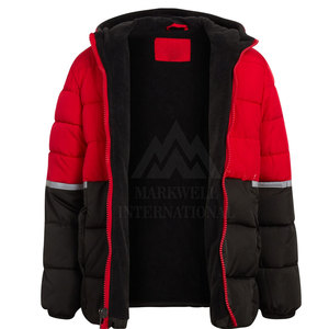 OEM Service Design Own Logo Front <b>Men</b> Hooded Bubble Winter <b>Jacket</b> High Quality Quick Dry & Breathable Fashion Wear - Product Image 2