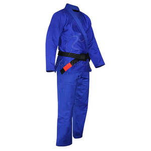 Uniforme de entrenamiento de algodón de secado rápido Jiu Jitsu Gi para hombres de alta calidad ligero 350 GSM ropa de artes marciales - Product Image 3