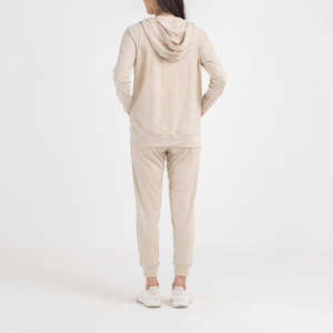 เสื้อฮู้ดแขนยาวโอเวอร์ไซส์สำหรับผู้หญิงเสื้อสเวตเชิ้ตมีฮู้ดสำหรับฤดูใบไม้ร่วง - Product Image 4