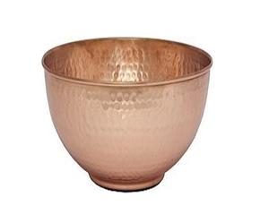 Frutal de Metal moderno, cuenco de plata martillada con trabajo elegante, forma redonda, cuenco para servir con soporte de Metal dorado, decoración moderna de Metal para el hogar - Product Image 2