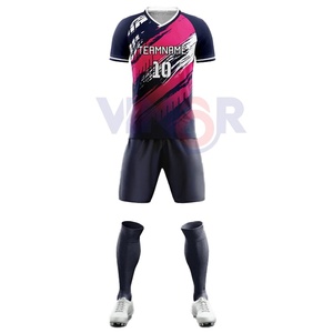 Uniforme de fútbol ligero de alta calidad para hombre logotipo personalizado impreso ropa juvenil mejor diseño usando técnica de sublimación fútbol - Product Image 1
