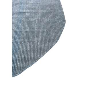 Alfombra Rectangular Tejida a Mano de Lana y Viscosa de Color Azul Sólido, 9x12, para Sala de Estar, Pasillo, Grosor de 10 mm, TNQ-1285 - Product Image 4