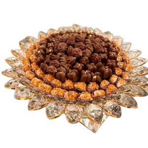 Prime Quality <b>White</b> Metal Serving Bowl Modern Designer Hotel Ware <b>Chocolate</b> Sweet Server Bowl Eco-Friendly Wholesaler Price - Product Image 4