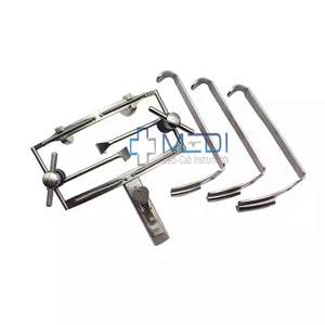 Dingman Manual de acero inoxidable boca mordaza lengua placas ENT instrumento quirúrgico Retractor Oral para orofaríngeo Maxilofacial - Product Image 4