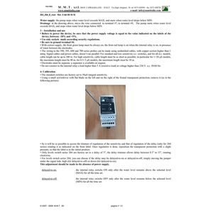 Regulador de nivel de conductividad de riel DIN 204 con función de encendido retardado y electrodo 230V CA Control de alta precisión - Product Image 5