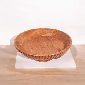 Bol à dattes en bois fait à la main pour les fêtes, les maisons, les bureaux et les salles de banquet - Forme et couleur personnalisées - Product Image 2