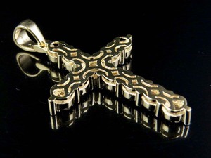 Novedades Último diseño VVS Clarity Moissanite Diamond Cross Christian Hip Hop Colgante para hombres y mujeres - Product Image 4