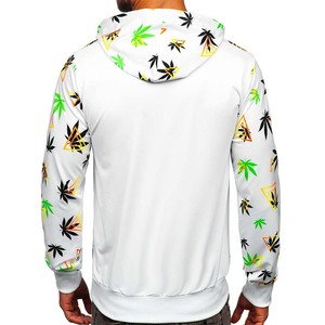 All Over Print Sublimation Mens Logo Graphic Hoodie Sudaderas térmicas con cordón personalizado con capucha - Product Image 2