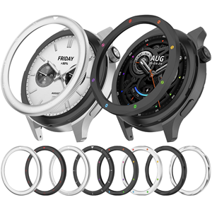 Bisel de Metal 316L para Xiaomi Watch S4 S3 ESIM, Anillo de Bisel, Carcasa para Reloj, Película Templada, Carcasa para Reloj Inteligente - Product Image 1