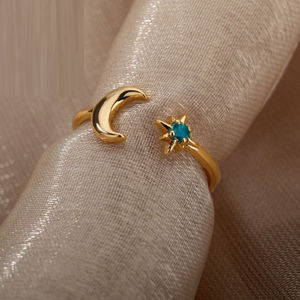 Servilleteros de Luna y estrella de Metal de calidad Superior, servilleteros dorados para Eid Mubarak, accesorios de Decoración de mesa de fiesta de Ramadán - Product Image 4