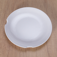 Ensemble de vaisselle écologique en gros, assiette carrée classique, durable, pour restaurant, fête, sans danger pour les aliments, en mélamine, personnalisable