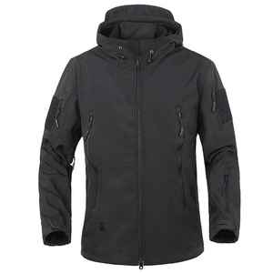 Chaqueta Cortavientos Impermeable Reflectante para Hombre, Nueva Llegada, Deportiva, Casual, para Senderismo, Camping, Chaqueta Softshell - Product Image 4